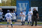 Baseball vs MIT  Wheaton College Baseball vs MIT during quarter final game of the NEWMAC Championship hosted by Wheaton. - (Photo by Keith Nordstrom) : Wheaton, baseball, NEWMAC